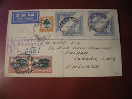 6.2.32.,  SUIDAFRIKA, CAPETOWN 0581 NACH FULHAM/ LONDON