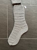 DAMEN SOCKEN - WOLLSOCKEN - GRAU MIT GLITTER - GRÖSSE 38/39
