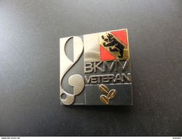Abzeichen Berner Kantonal Musikverband BKMV Veteran 1978