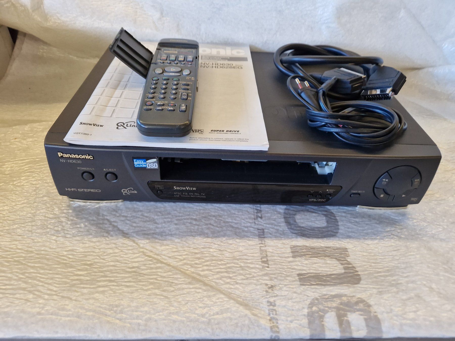 Panasonic Registratori: Panasonic NV-HD630 VHS Videorecorder – Usato da Wädenswil venduto da tome70 1