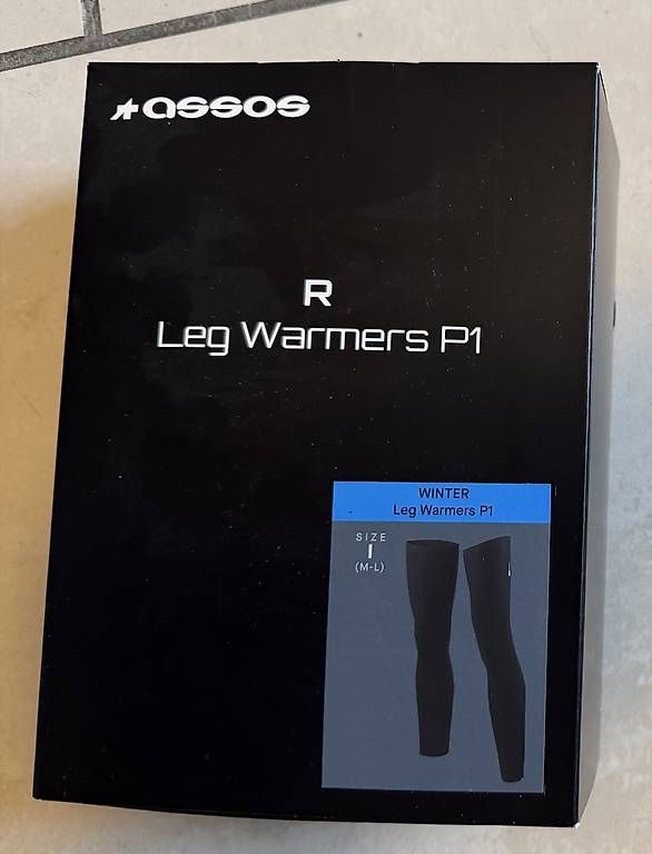 Assos Leggings: ASSOS R WINTER LEG WARMERS P1 – Neu und originalverpackt aus Breganzona von bricuco