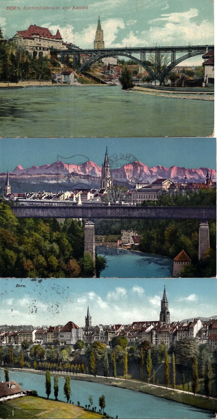 Cartoline postali: AK Bern coloriert – Usato da Brunnadern venduto da eichmann.anton 2