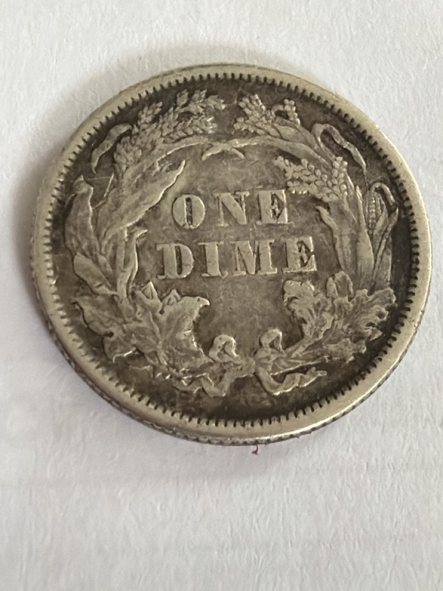 Tutti le monete: One America Dîme 1873 – Usato da Hittnau venduto da Pat_yl7f