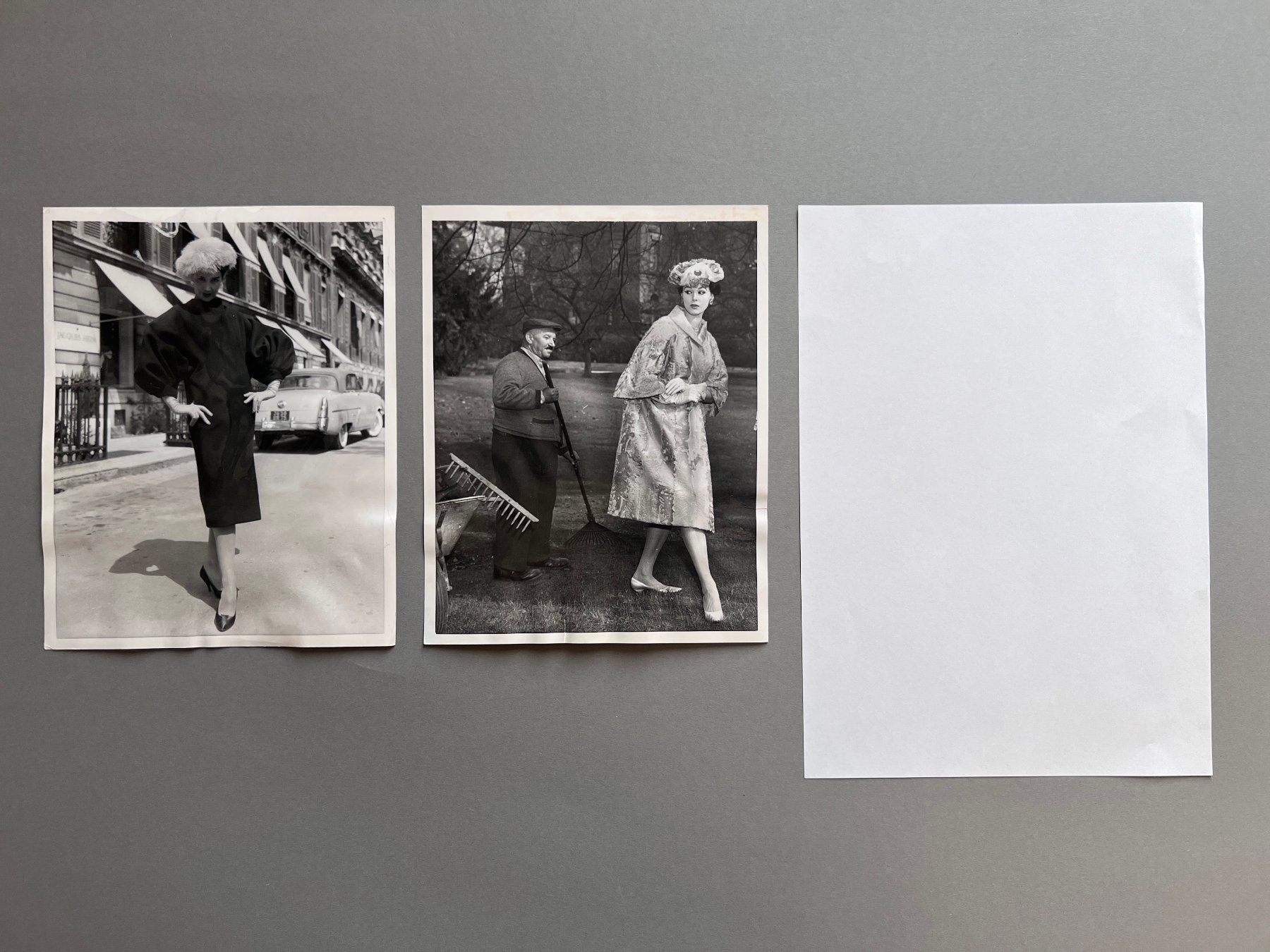 Foto & Immagini: JACQUES HEIM 2 Modefotografien VINTAGE 1957 – Usato da Küsnacht ZH venduto da sowohlalsauch 2