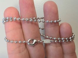 Kugelkette Silber 925