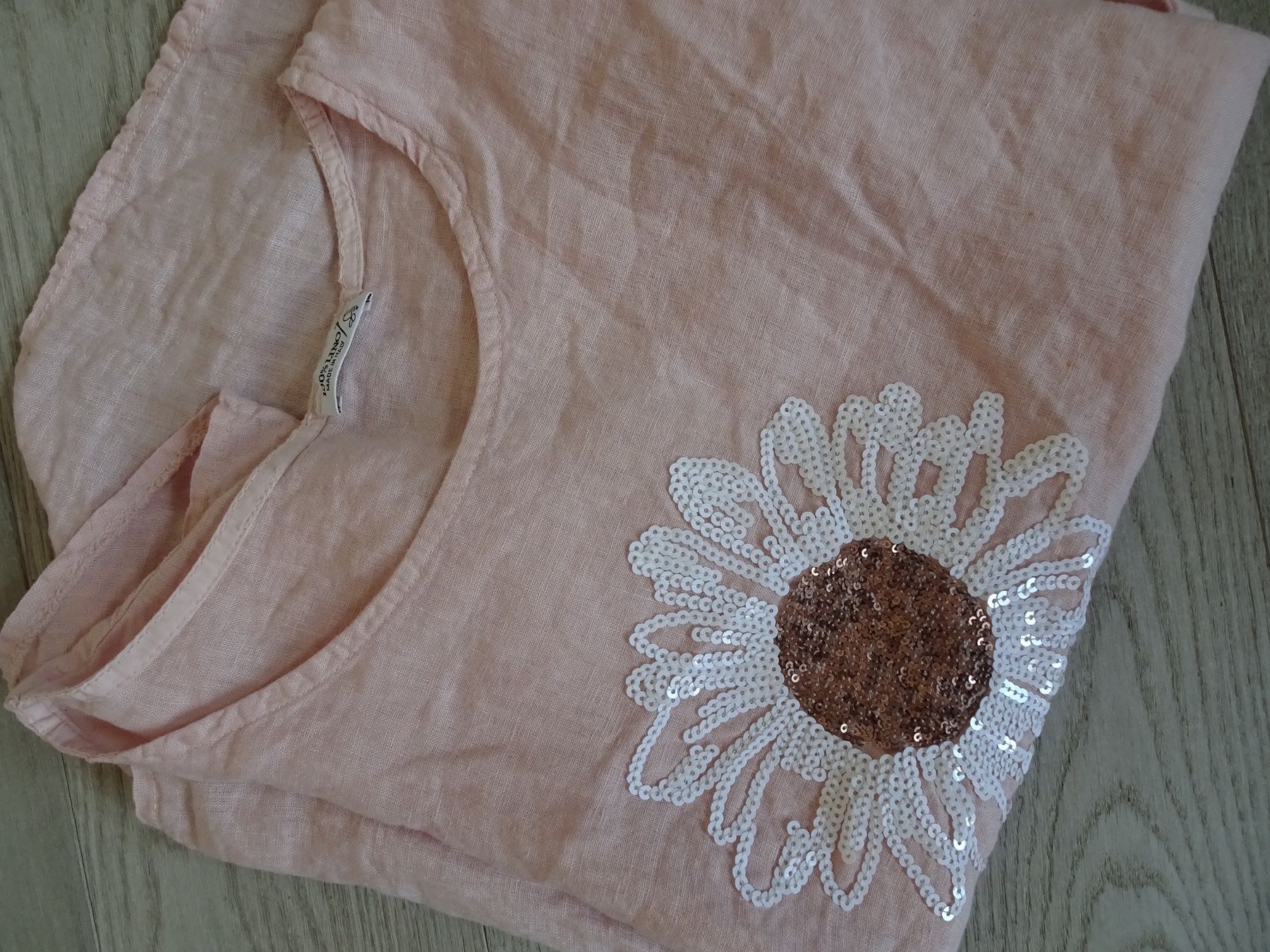 Tops: Leinen Top puder rosa  Gr. 44 – Neu (gemäss Beschreibung) aus Winterthur von Riiita 3