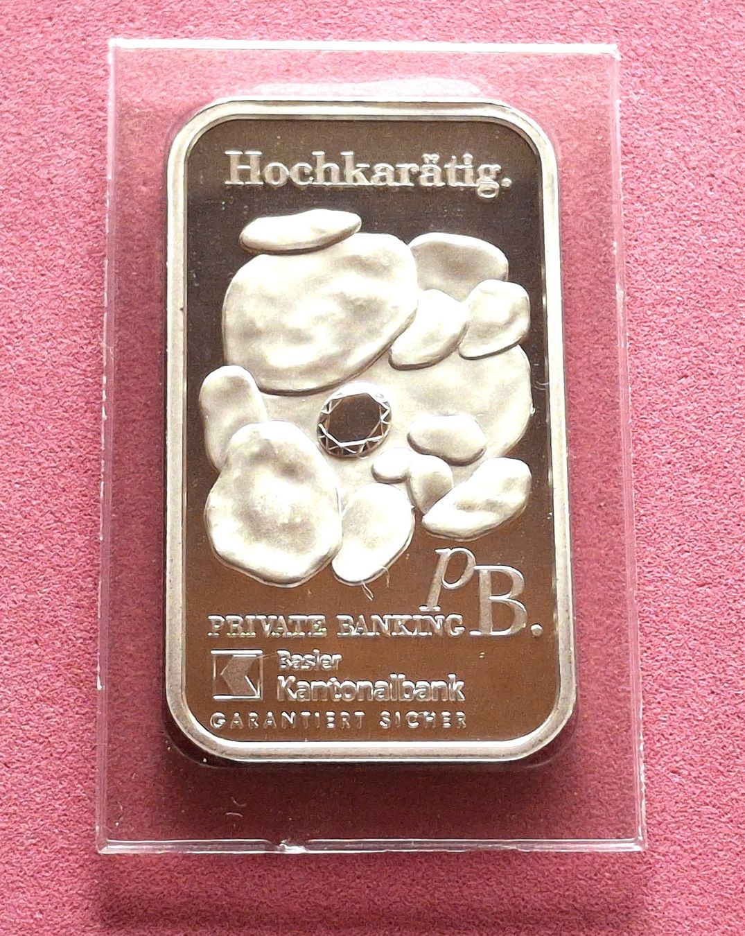 Edelmetalle: BASLER KB - 1 OZ FEINSILBER – Gebraucht aus Boniswil von dpd4coins