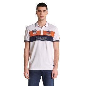 Salsa jeans Miguel Oliveira With Emblem Kurzarm-Poloshirt S