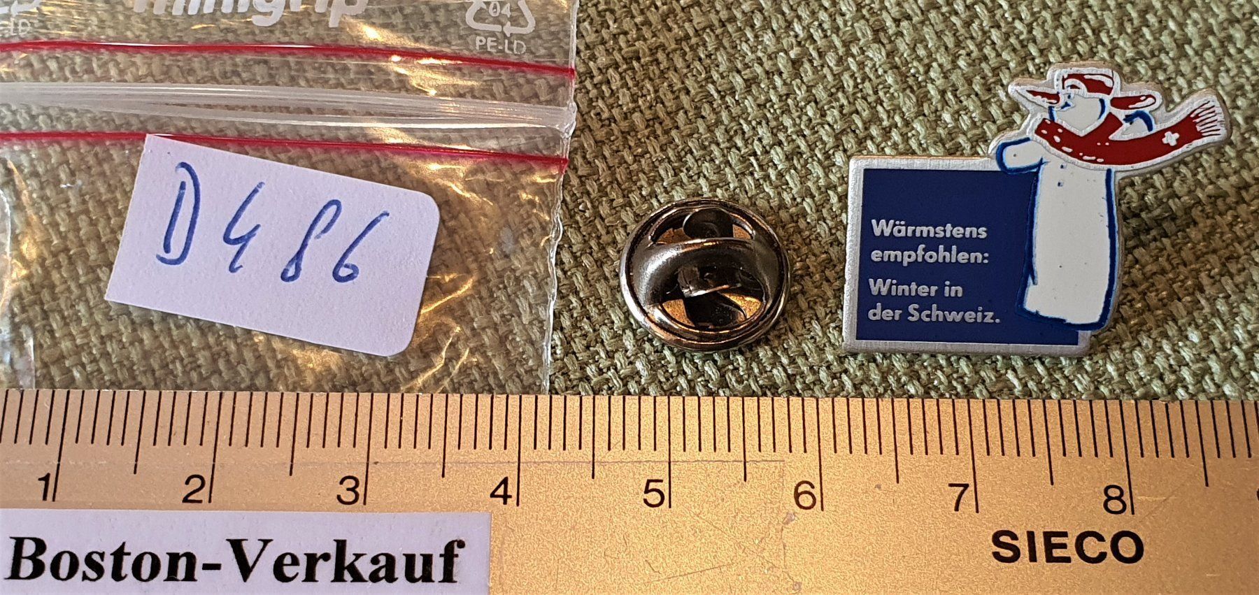 Pins: D486 - Pin Winter Ferien in der Schweiz – D'occasion à Reinach BL par Boston-Verkauf 2
