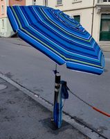 Strandschir, höhe 130 bis 200cm verstellbar, Durchmesser;2m