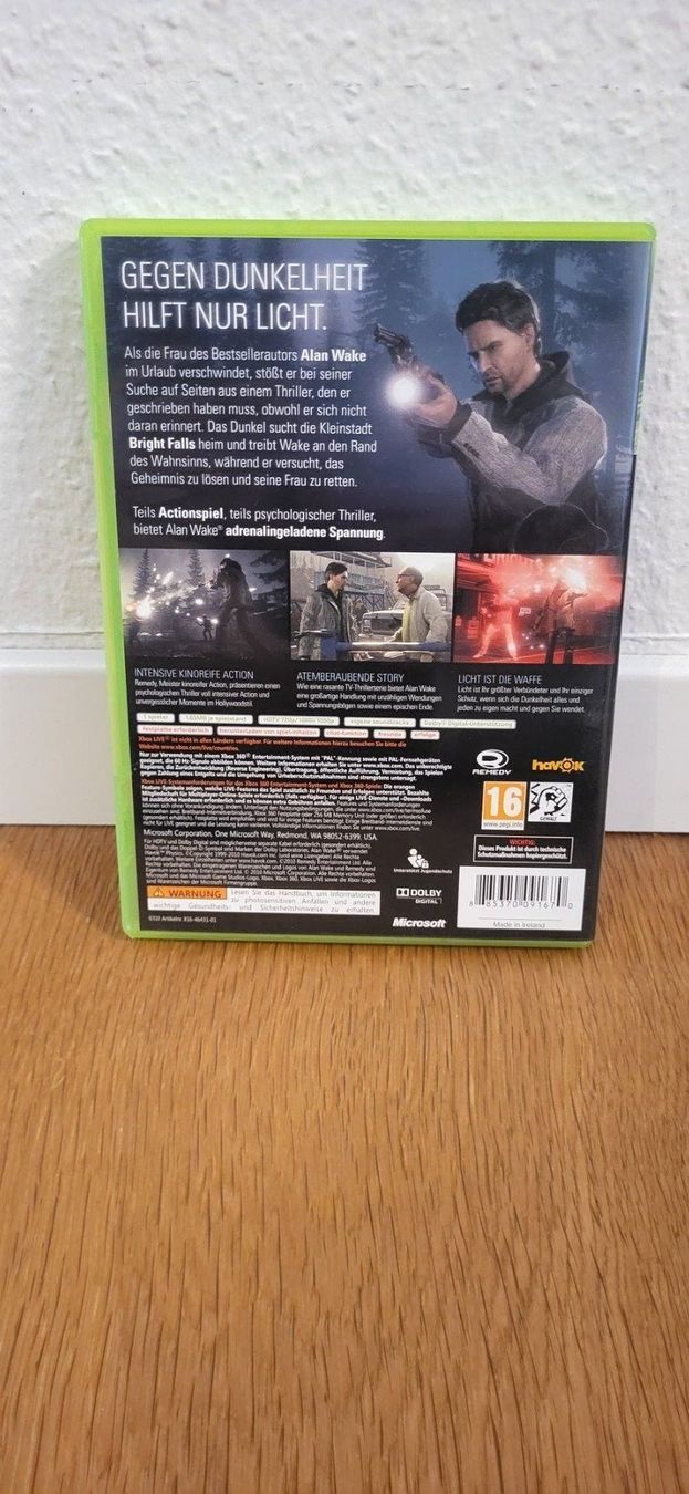 Microsoft Giochi: Xbox 360 - Alan Wake – Usato da Münsingen venduto da Heroism2010 1