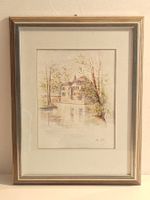 Aquarell Schloss Hallwil - Marlene Peter - Original