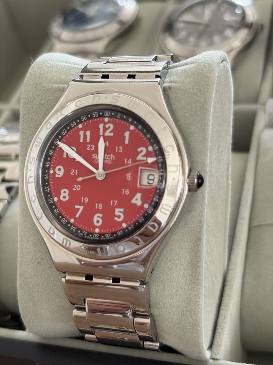 Swatch Orologi: Swatch irony Happy Joe Red spécial H&M  – Nuovo (secondo la descrizione) da Vevey venduto da Eiden77 1