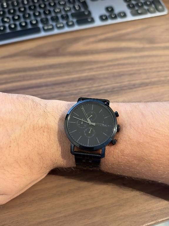 Orologi: Fossil All Black Metal Watch – Usato da Hütten venduto da osc_p78k 2