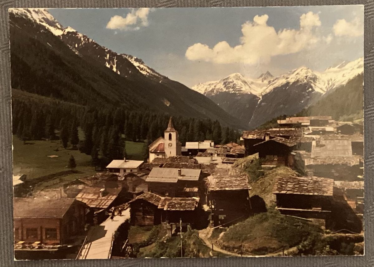 Cartoline postali: AK Blatten Lötschental  – Usato da Reinach BL venduto da Linda013