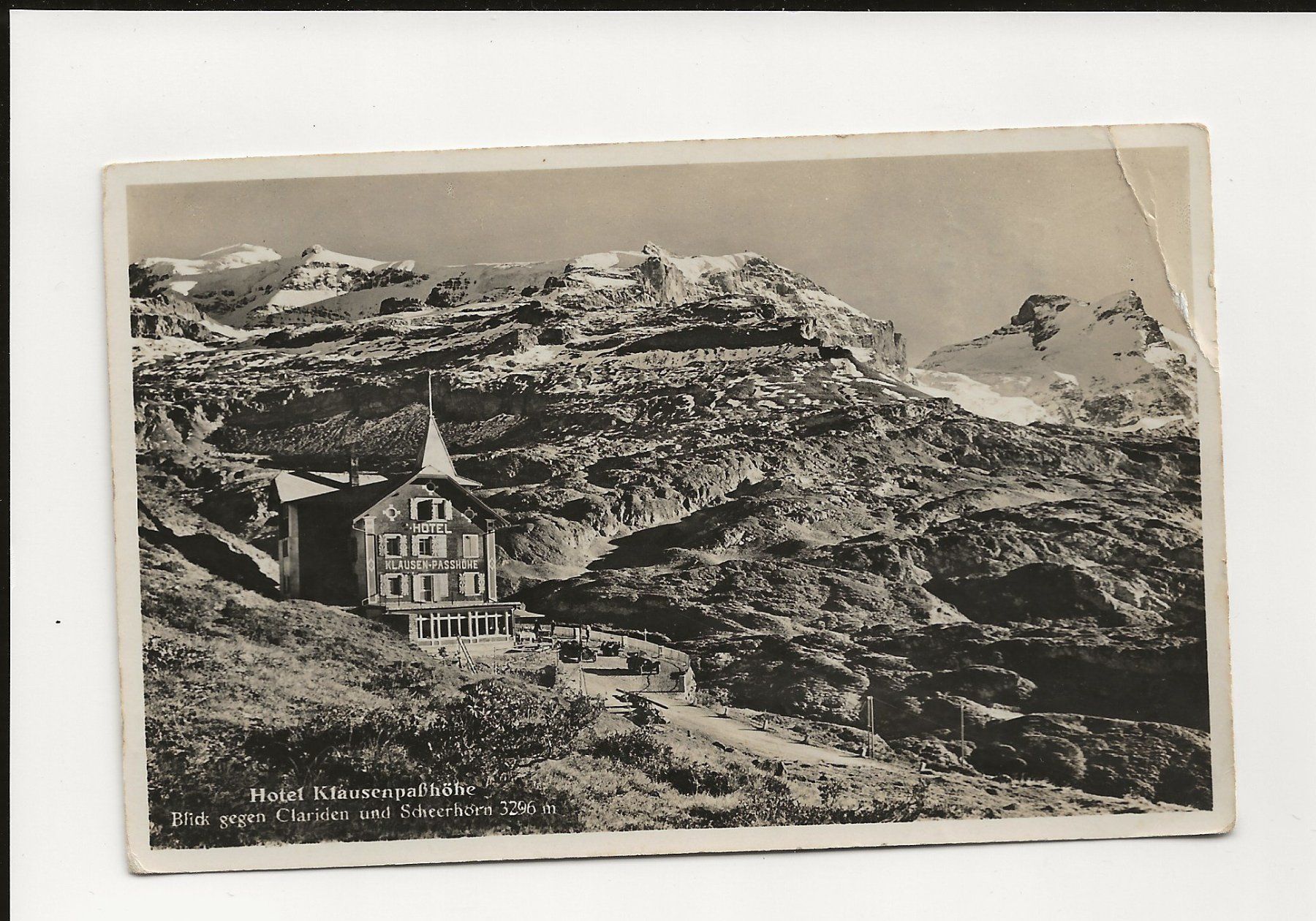Cartoline postali: AK 1932 Hotel Klausenpasshöhe – Usato da Greifensee venduto da 315WDO