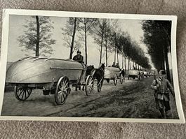 Fotodruck 6x9cm Schlacht an der Yser 1914