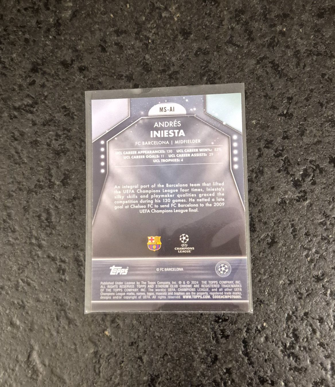 Topps Carte collezionabili: Iniesta - Barcelona - Topps – Nuovo (secondo la descrizione) da Burg AG venduto da Danoe 1