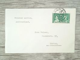 TR73 Enveloppe + Timbre Kenya 1937