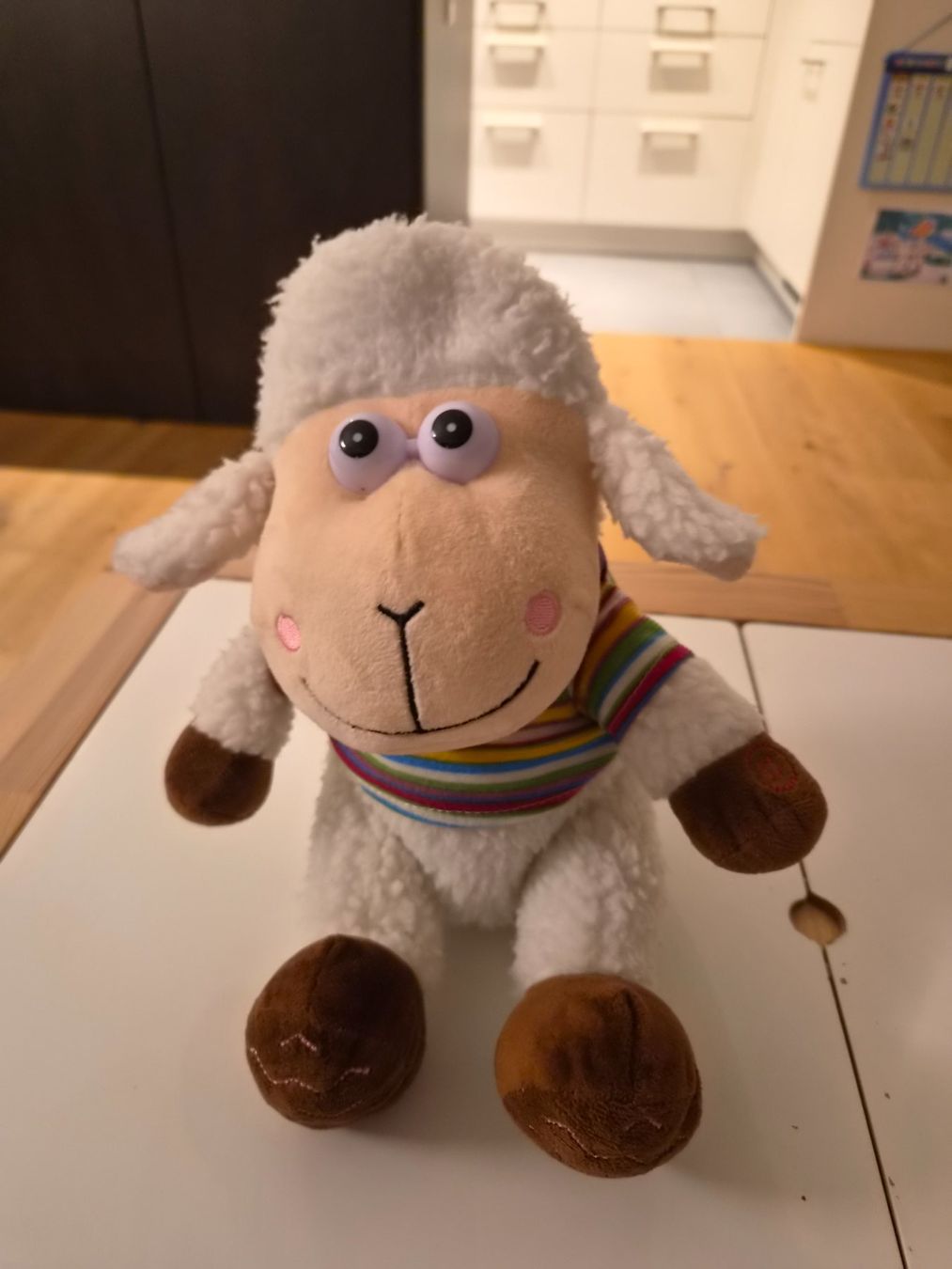 Giocattoli: Singendes Kuschelschaf "Old MacDonald Had a Farm" – Usato da Uetikon am See venduto da sahra777 1