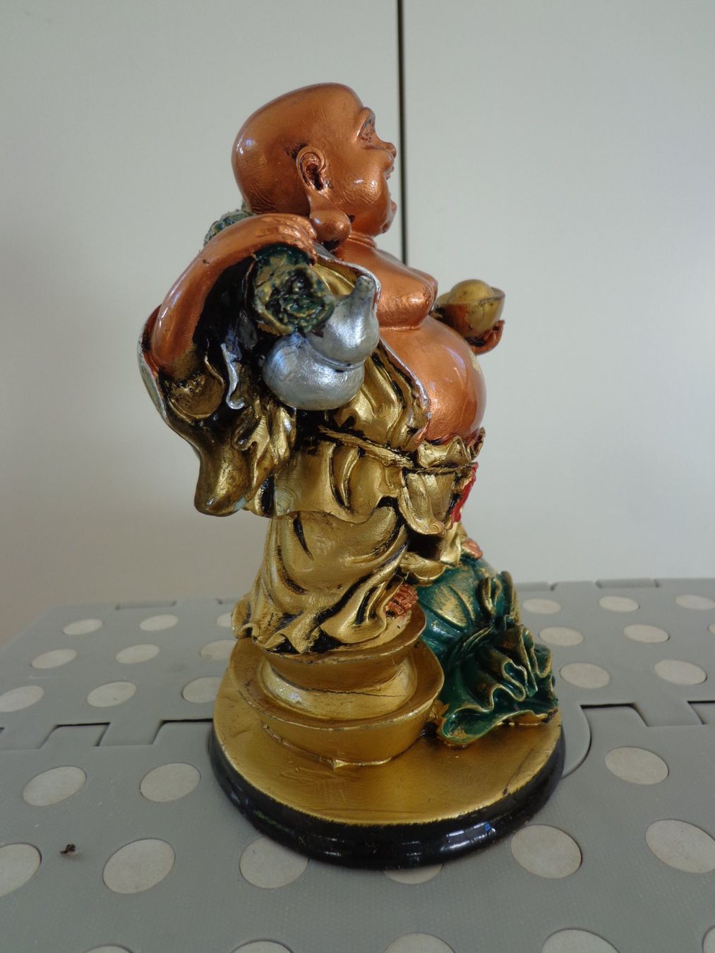 Statuette: Stehende Lachene Buddha – Nuovo (secondo la descrizione) da Schönenwerd venduto da beibei01 2