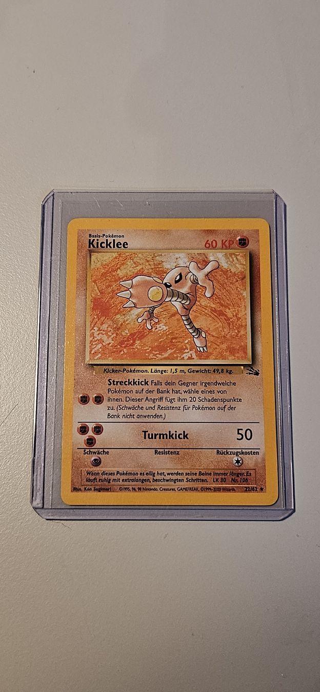 Pokémon Cartes à collectionner: Kicklee 22/62 DE – D'occasion à Belp par Ginus85