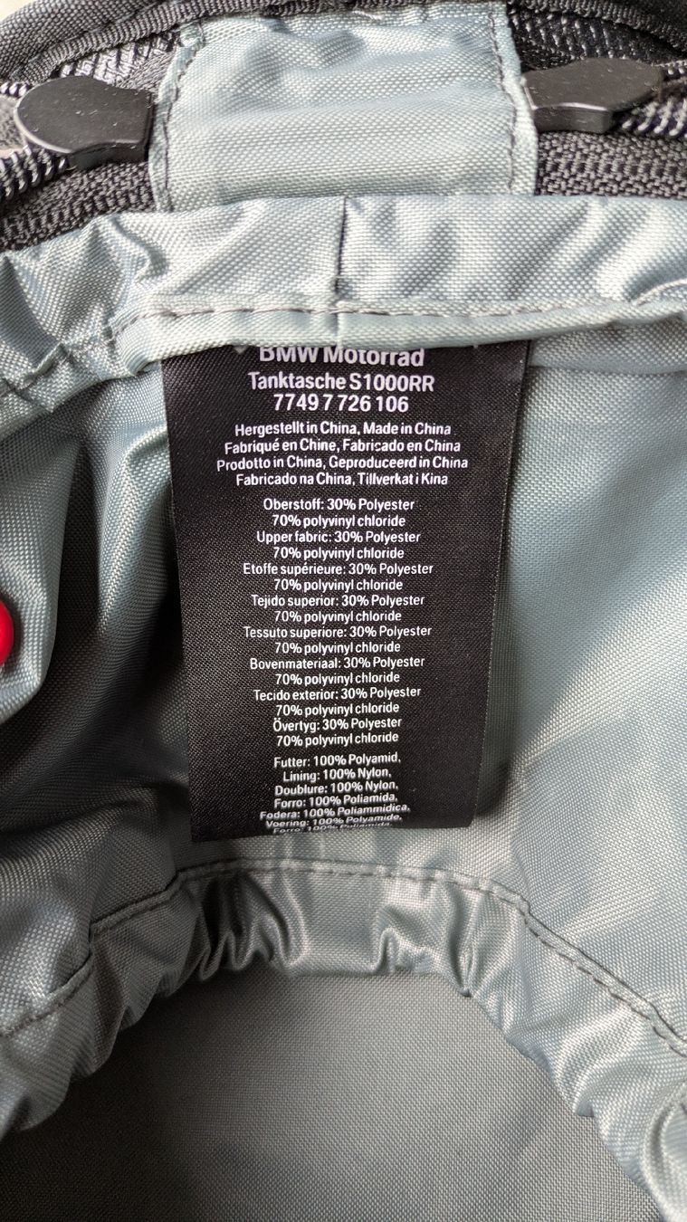 BMW Taschen: Tanktasche BMW S1000 RR – Gebraucht aus Winterthur von SwissPrime 5