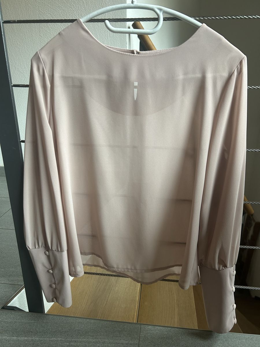 Blusen: Camicia elegante rosa cipria - Taglia S – Gebraucht aus Vicosoprano von kik_hb7f