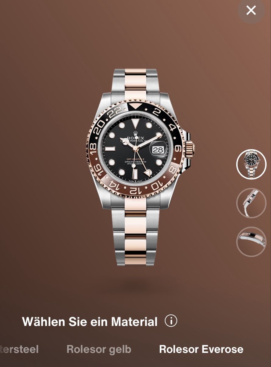 Rolex Uhren: Rolex GMT-Master Rootbeer  – Neu (gemäss Beschreibung) aus Belp von Nike-