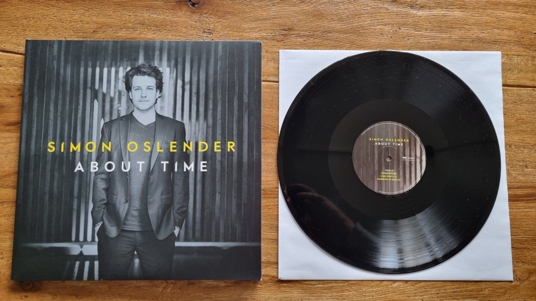 Schallplatten: SIMON OSLENDER - "About Time" - Vinyl – Gebraucht aus Hedingen von guarder 2