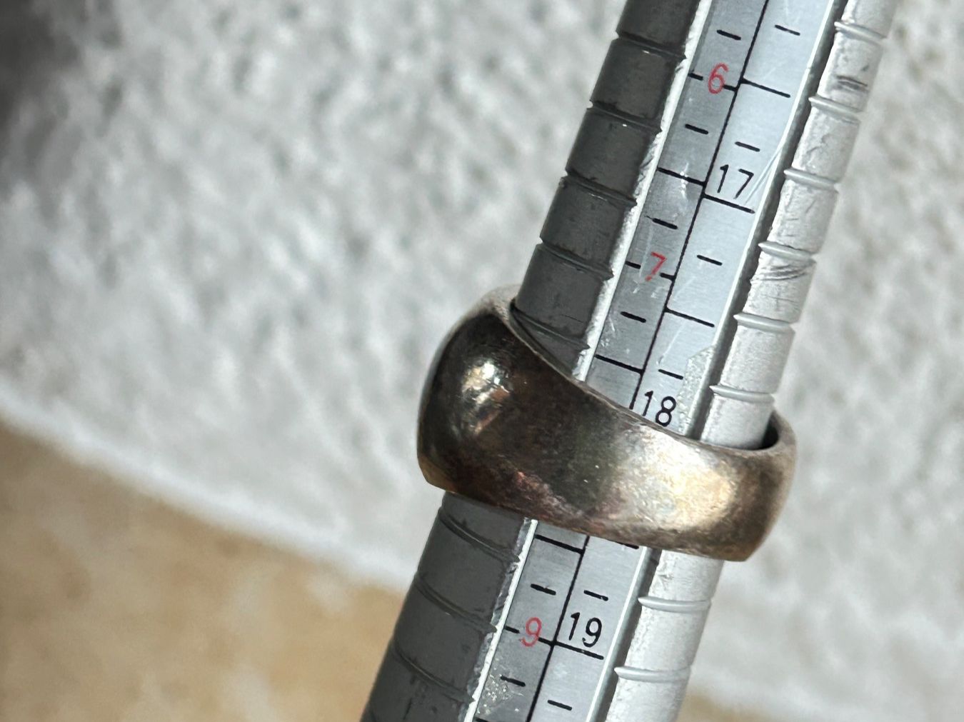 Anelli: Silberring 4 schwarze Spiralen (Grösse 58) – Usato da Laufen venduto da belleskulptur 8