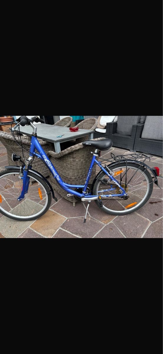 Biciclette: Damenfahrrad Blau – Usato da Tägerig venduto da Asura99