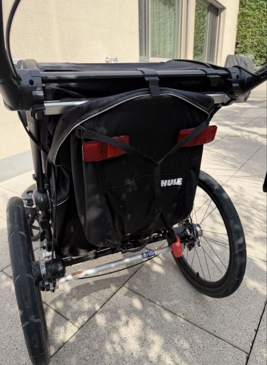 Rimorchi: Thule Chariot Sport inkl. Joggingkit – Usato da Urdorf venduto da CelineMu 2