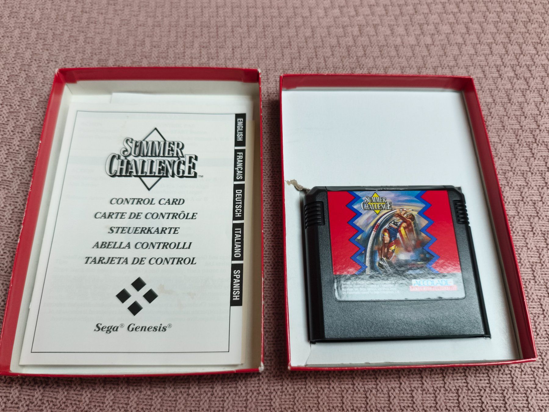 Spiele: Summer Challenge Sega Genesis Spiel – Gebraucht aus Ringgenberg BE von Tantal15125 2