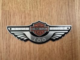 Harley Davidson Emblem Logo Motorcycle Motorrad 100 Jahre