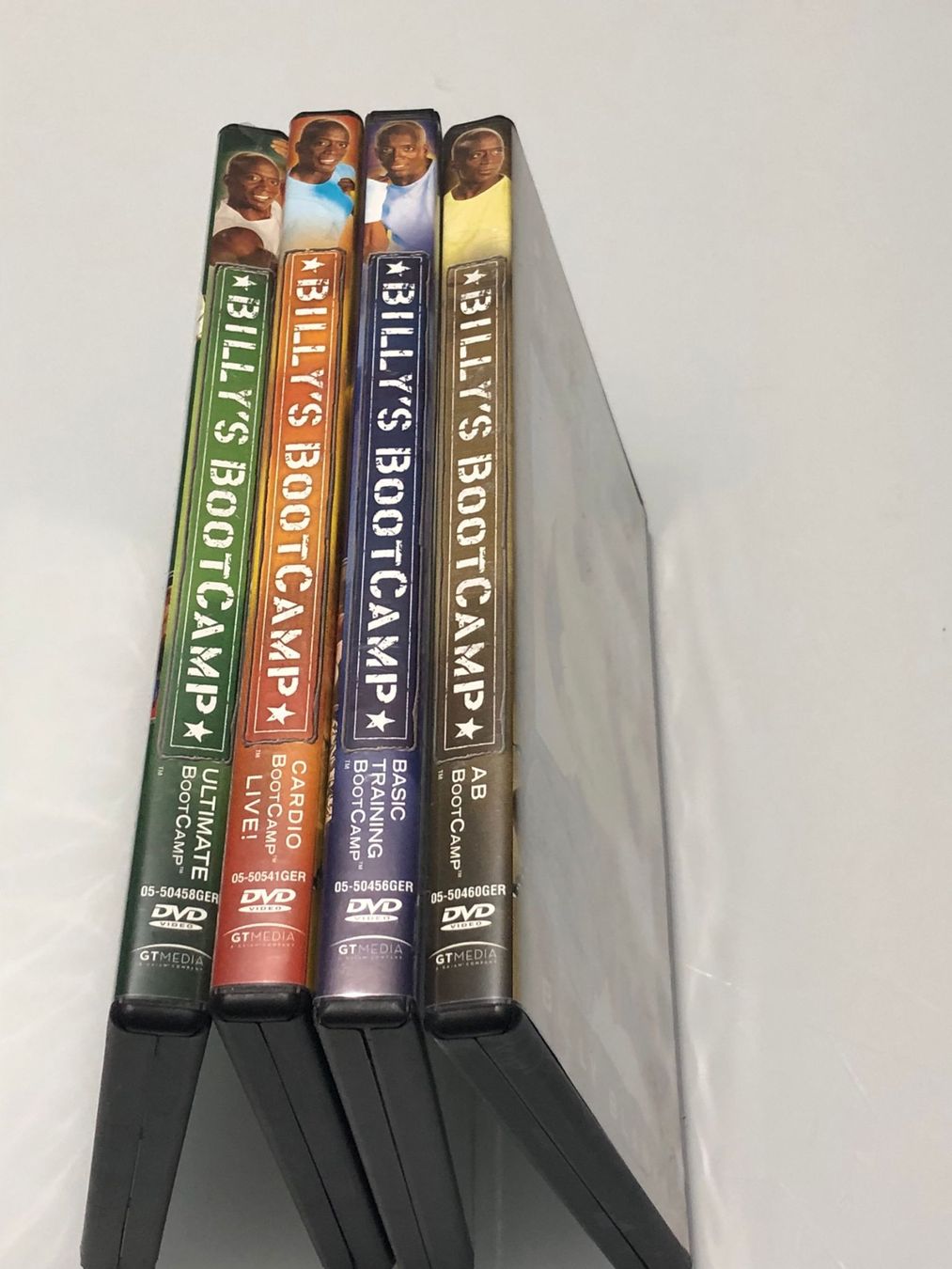 Alle DVDs: 4 coole Fitness-DVDs "Billys Bootcamp" – Gebraucht aus Röschenz von Tashroal 2