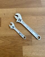 2x Rollgabelschlüssel / Engländer – 150 & 250 mm–verstellbar