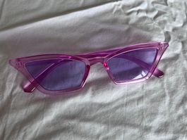 pinke Sonnenbrille, sun glasses, pink, rosa