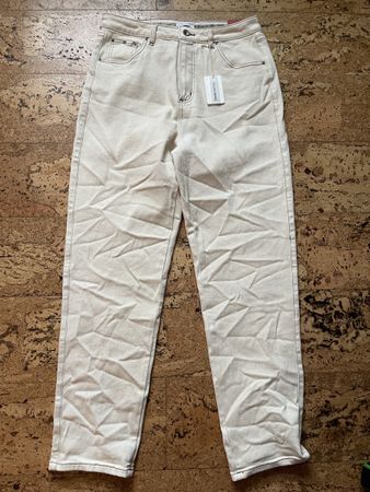 Neue Nile Hose Jeans beige L
