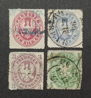 Preussen 1861-65, gestempelte