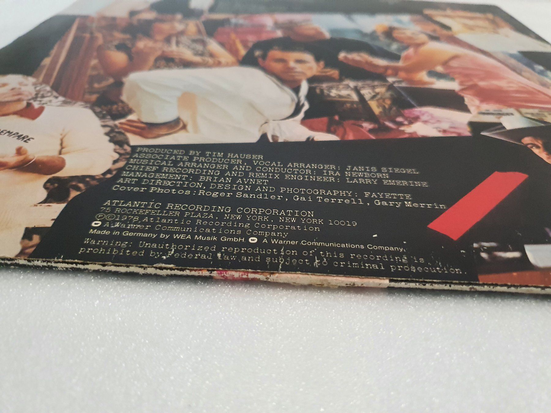 Dischi in vinile: The Manhattan Transfer – Pastiche – Usato da Uster venduto da Vinyl-Leidenschaft 4