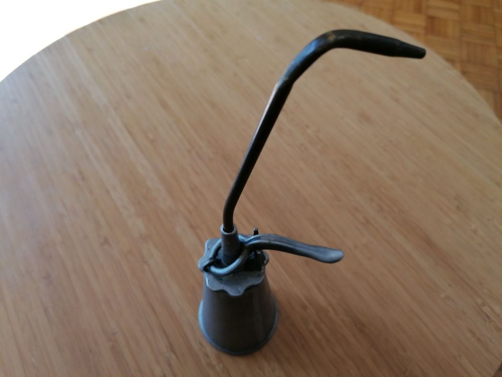 Triumph motorrad auto machine a coudre burette huile antik Acheter