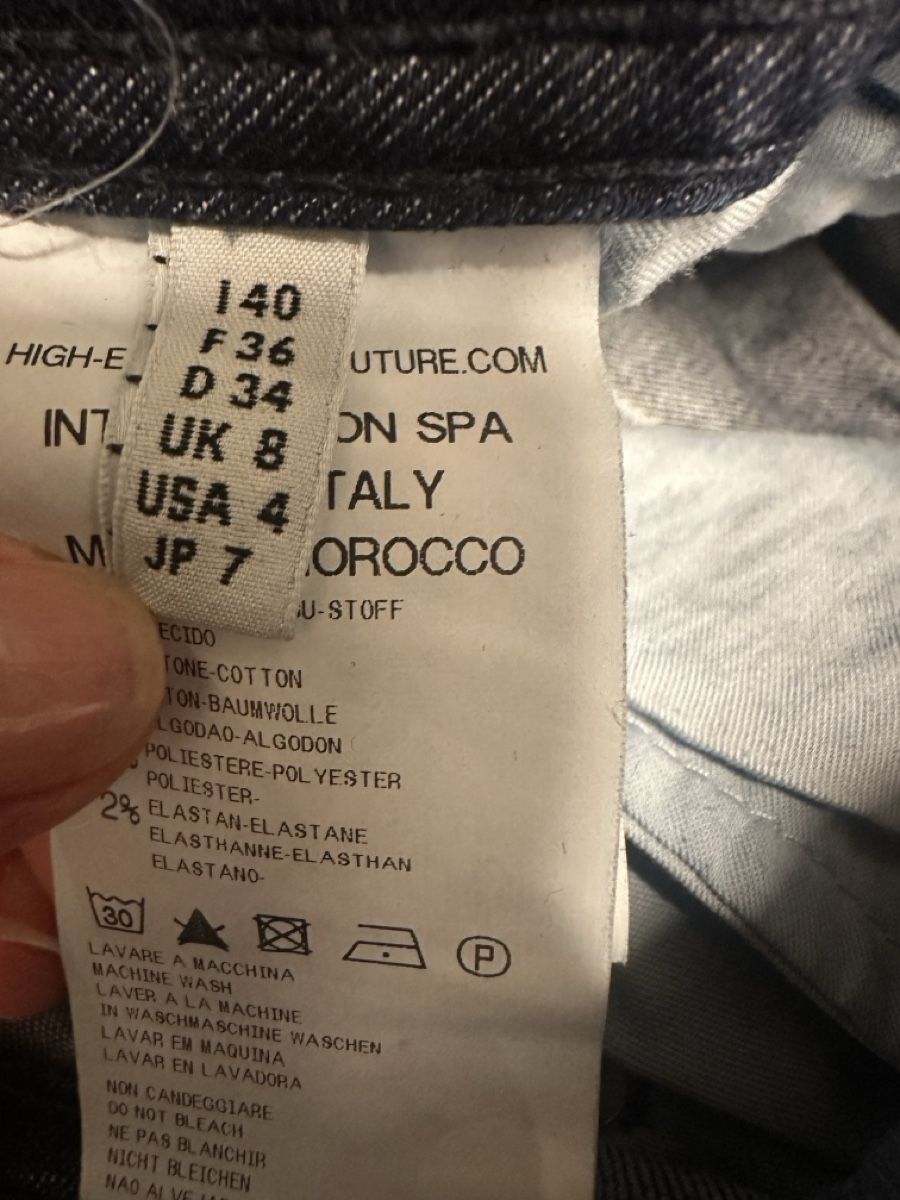High Jeans: High Use Jeans Gr 34 – Usato da Muntelier venduto da miu77 2