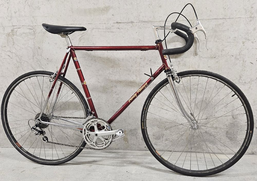 velo course ancien sur mesure B.Bocquet T52 Colombus, jantes