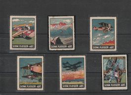 Schweiz. Flieger-Abteilung (leicht gestempelt mit Falz)