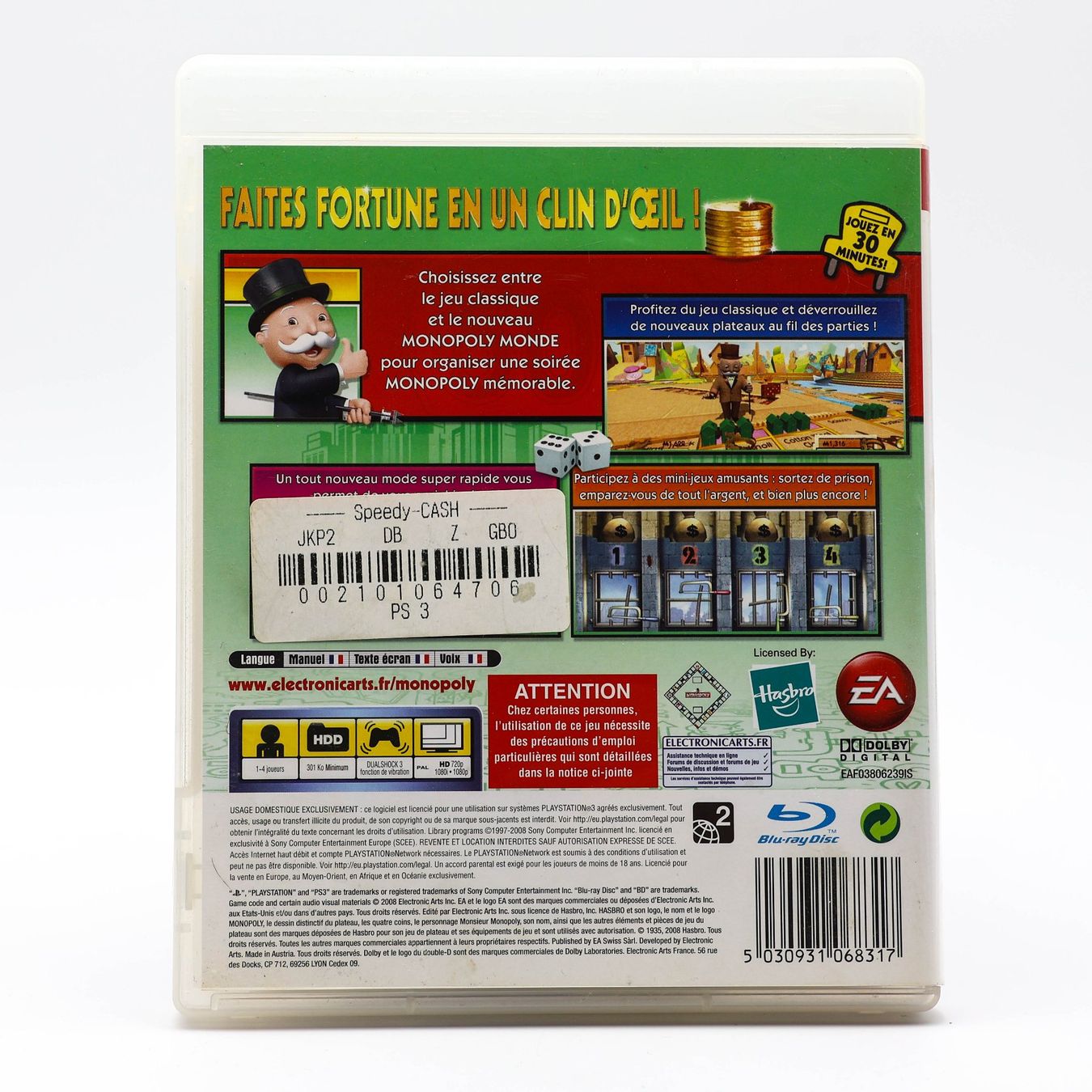 Giochi: Monopoly  - PS3 – Usato da Paudex venduto da dindeboy 1
