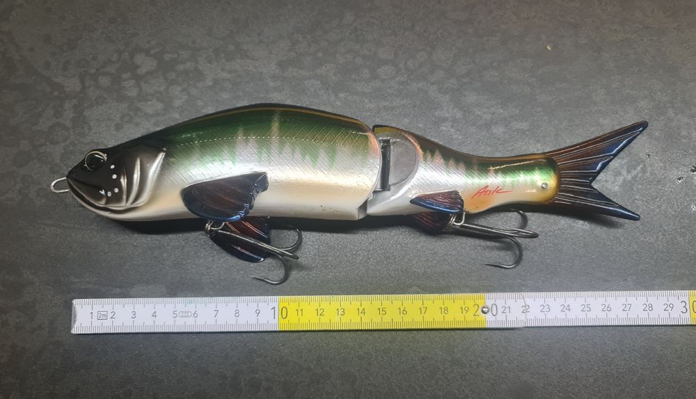 Leurre Ovale Kaida Wakanatsu 180 – Rare Modèle De Pêche Occasion