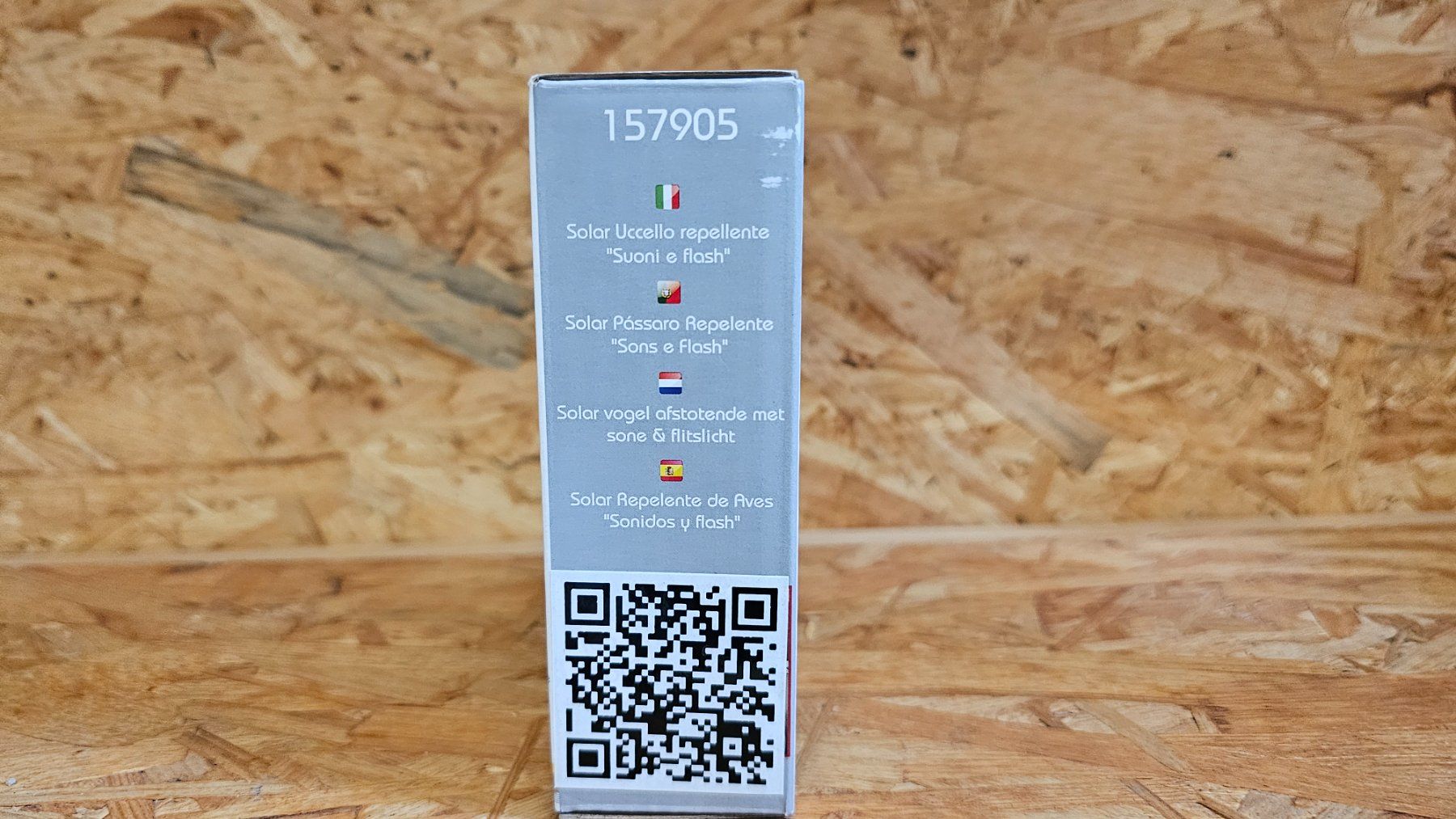 Sistemi d'allarme: Universal Vogelabwehr Sound & Flash ab Fr. 1.- – Nuovo e nell'imballaggio originale da Koppigen venduto da Bracher_Mail-House 1