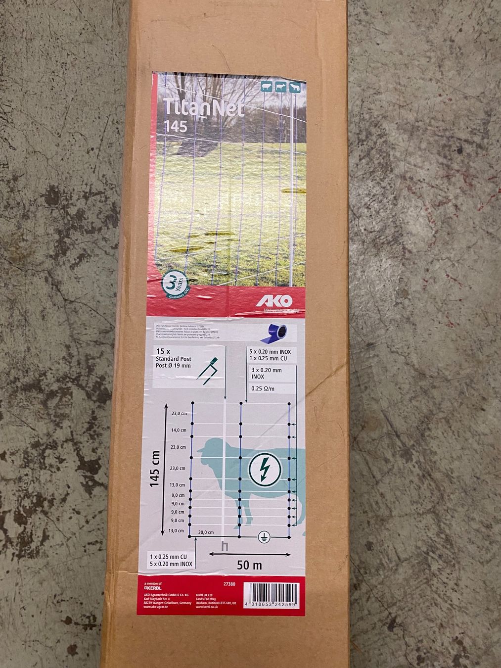 Altre attrezzature per stalle: WEIDEZAUN   3 x 50 meter – Usato da Baar venduto da Xufi 2