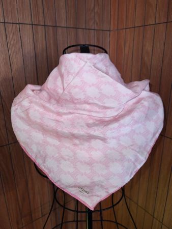Céline Paris Vintage Tuch Rosa 56x56